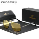 KINGSEVEN 男士太阳镜品牌设计师飞行员偏光男士太阳镜眼镜 gafas oculos de sol masculino 男士