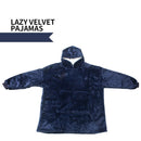 Thick Winter Adults Sofa Warm TV Blanket Wearable Outdoor Hiking  Hooded Sweatshirt Blanket Warm Hoodie TV Blankets With Pocket