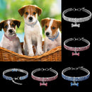 Fashion Bling Crystal Dog Cat Collars Adjustable Necklace For Small Dogs Cats Chihuahua Pug Yorkshire Pet Collar Accessories