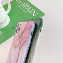 Luxury Marble Phone Case For iPhone 11 12 13 Pro Max XS X XR 7 8 Plus mini Shockproof SE 2020 Soft Silicone Matte Cases Cover