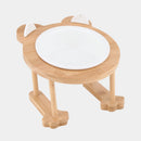 Ceramic Cat Bowl Dog Bowl Single And Double Pet Bowl Cat Dog Feeder Water Bowl With Stand Feeding Dish Food Bowl Pets Supplies