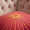 Solid Velvet Cushion Cover Embroidery Durable Home Decorative  Pillow Cover for Home Sofa Bed 45x45cm