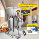 VEVOR 10L 12L 15L 20L 25L 30L Electric Sausage Stuffer Filler Vertical Stainless Steel Production Machine for Hot Dog Bratwurst