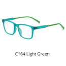 Ralferty Kids Blue Light Glasses Protective Optical Prescription Glasses Frame For Children Fashion Square TR Eyeglass Frames