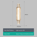 JMZM Modern Crystal Wall Lamp LED Indoor Decoration Wall Light Luxury Stair Light For Living Room Bedroom Loft Villa Aisle Lamp