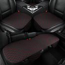 Summer Car Seat Cover Protector Auto Flax Front Back Rear Backrest Linen Seat Cushion Pad for Automotive Interior Truck Suv Van