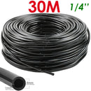 KESLA 5-100米花园浇水软管 4/7毫米 PVC 微灌溉管滴灌管洒水器 1/4'' 草坪阳台温室
