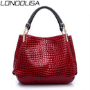 Ladies Hand Top-handle Bags for Women 2019 PU Leather Designer Handbags High Quality Women Shoulder Bag Black Bolsa Feminina Sac