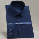 Men Shirts Long Sleeve 2021 Purple Formal shirts For Men Slim Fit Business Stretch Anti-wrinkle Professional Tooling Male Blouse
