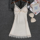 Sexy Womens Night Robe Strap Top Pajamas Suit Summer Two Piec Sleepwear Sets Casual Home Wear Nightwear Sleep Kimono Bath Gown