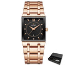 Top Relogio Feminino Luxo Golden Bracelet Watches Women Fashion Square Quartz Watch Ladies Diamond Watch Female Top Brand Luxury