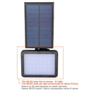 太阳能灯 48LED 太阳能路灯 户外花园墙院 LED 安全照明 可调照明角度 280流明