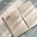 MINKYS 2021 Soft PU Leather 136 Sheets A5 Blank Journal Notebook Diary Planner Agenda Sketchbook Kawaii School Stationery