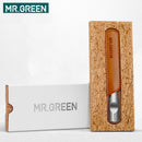 MR.GREEN 专业进口不锈钢金属指甲锉抛光器双面美甲工具小搓条打磨条
