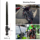 TUYU 摩托车第三人称视角隐形自拍杆，适用于 GoPro Max Hero11 Insta360 One X3 X2 OneR 运动相机 RAM 支架配件
