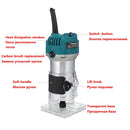 800W Woodworking Electric Trimmer Wood Milling Engraving Slotting Trimming Machine Carving Machine Routers for Woodworking