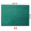 A1A2A3A4 PVC切割垫板拼布缝纫DIY皮革工具套件双面自修复垫底板冲孔