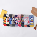 5 Pairs/Lot women socks Casual Korea cartoon animal socks Cotton Cute girl funny mouse duck ankle socks size 35-41 dropshipping