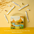 Arrtx ALP 40 Colors Alcohol Marker Yellow Tune Marker Pen Set Perfect for Light, Flame, Harvest Wheat Fields, Fallen leaves