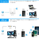 EDUP 1300Mbps Mini WiFi Adapter USB Wireless Network Card Dual Band 2.4G 5G 802.11ac High Headsink Lan Adapter For PC Computer