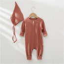 2022 Newborn Rompers Spring cotton Baby boy girl Clothes Summer baby Long Sleeve Hooded Jumpsuit Kids Outwear for 0-24M