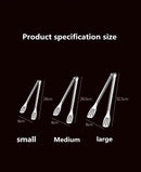 Stainless Steel Food Tongs Kitchen Utensils Buffet Cooking Tool Anti Heat Bread Clip Pastry Clamp Utensil Tongs