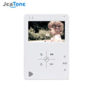 JeaTone Analog 1200TVL Home Security Video Intercom, Apartment Video Door Phone 4.3 Inches Monitor with Unlock and Dual-Way Talk
