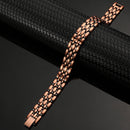 Oktrendy Pure Copper Magnetic Pain Relief Bracelet For Men Therapy Magnets Bangle Link Chain Women Health Care Jewelry Wholesale