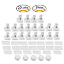Magnetic Child Lock Children Protection Baby Safety Lock Drawer Latch Cabinet Door Lock Limiter Children Security Locks