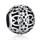 BELAWANG DIY Silver Beads Fit Original Charm Bracelet 925 Sterling Silver Charm Enamel Lotus Flower Bead Fashion Jewelry