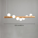 Restaurant Light Lamp Hanging Lamps Lights For Dining Room Nordic Wood Modern Pendant Light Dining kitchen Island Lighting