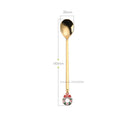Wholesale Christmas Coffee Spoon &amp; Fork Sets Coffee Stirring Spoon Creative Dessert Tea Spoon Shovel Christmas Gift Box
