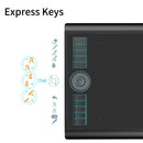 GAOMON M10K PRO 10 x 6.25 Inches Art Digital Graphic Tablet for Drawing Supports Tilt &amp; Radial Function with 10 Shortcut Keys