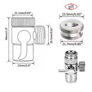 External Shower Faucet Holder Artifact Wash Hair Pet Washer Bathroom Kitchen Basin Tap Filter Flexible Hose Bidet Spray Gun