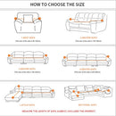 2022 Velvet L Shaped Sofa Cover For Living Room Elastic Furniture Couch Slipcover Chaise Longue Corner Sofa Covers Stretchable