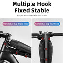 ROCKBROS Hard Shell Front Frame Scooter Hanging Bag Waterproof MTB Road Bike Folding Bag Multifunctional Electric Bicycle Bag