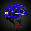 ROCKBROS Bicycle Light Helmet Waterproof Bike Helmet USB Charge Cycling Helmet Intergrally-molded MTB Road Bicycle Accessories