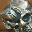 LINSION 925 Sterling Silver High Detail skull rings for men Biker Punk Ring TA50 US Size 7~15
