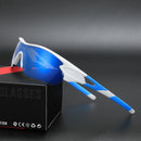 Comaxsun Professional Polarized Cycling Glasses Bike Goggles Outdoor Sports Bicycle Sunglasses UV 400 With 5 Lens TR90 2 Style