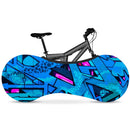 HSSEE graffiti series elastic bicycle indoor dust cover elastic fabric bicycle tire cover 700c 26"-28" road bike accessories