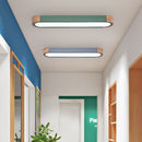 New Remote Control Minimalist Ceiling Lights Wooden Decorative Ceiling Lamps Panels For Living Room Bedroom Corridor Luminaire