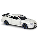 Maisto 1:24 2009 Nissan GTR sports car Convertible alloy car model simulation car decoration collection gift toy