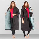 2021 hot sale  hot sale waterproof hoodie poncho wet suit with microfiber terry toweling lining