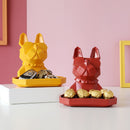 2020 New home storage box Dog cat modern figurine Candy Fruit key Desktop home decor storage container Home Office Storage box