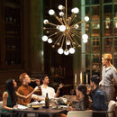 Sputnik Firework Chandelier Lighting Modern Pendant lighting /Ceiling Light Fixture for Living Room Bedroom Dining Room