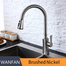 Kitchen Faucets Chrome Torneira Para Cozinha De Parede Crane For Kitchen Water Mixer Tap Black Sink Mixer Faucet 866388