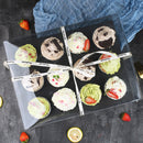 StoBag 5pcs Transparent Portable Cupcake Box Bread Cake Boxes And Packaging Patisserie Wedding Baby Shower Party Decoration