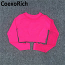 Yoga Set Women Fitness Gym Clothing Sport Suit Seamless Hollow Out Long Sleeve Crop Top High Waist Workout Leggings Sportwear