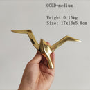 American Luxury Pure Copper Creative Bird Seagull pigeon Hanging Wall Decoration Retro Industrial Ornament Living Room Sea Gull