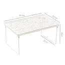 Home Organizer Storage Shelf Space Saving Decoration Foldable For Kitchen Convenience Desk Organization Kitchen Accessories